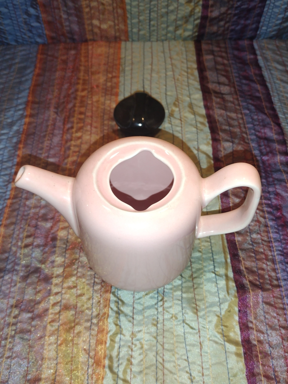 Vintage Tognana Crown Corning Pink Teapot - Picture 4 of 6
